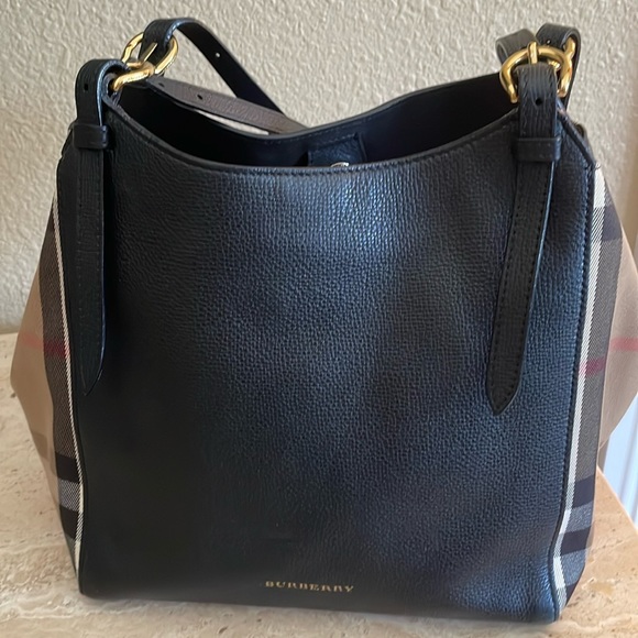Burberry small leather tote - Picture 1 of 12